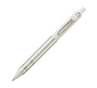 Mitsubishi Pencil Zento Flow Gel Ink Ballpoint Pen • 0.38mm • Birch White