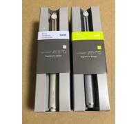 MITSUBISHI PENTIL uniball ZENTO Signature Model Set di 2 argento oro champagne
