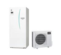 Mitsubishi Pompa di Calore Splittata Sistema Hydrotank Accumulo Da LT170 5 kW Aria-Acqua R-32 Wifi Optional Classe A+++