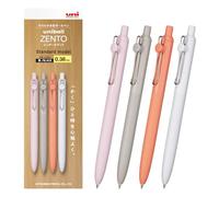 Mitsubishi UBNZSC38.4P - Matita Uniball ZENTO Standard 0.38, confezione da 4