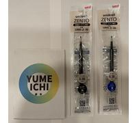 MITSUBISHI uniball ZENTO Signature Model Refill 0,38 mm inchiostro nero e blu...