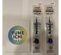 MITSUBISHI uniball ZENTO Signature Model Refill 0,5 mm nero e blu set 10 pezzi