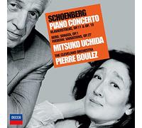 Mitsuko Uchida, Pierre Boulez – Sonata per pianoforte Op.1; Concerto Op.42; Variazioni Op.27