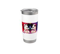 Mitsume Manga Cyber Rituale Anime Giapponese Street Art Classico Bicchiere termico in acciaio inox doppia parete