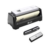 MITSUMOTO SAKARI Pietra per Affilare Coltelli, Affilacoltelli 240/1000/6000 Grana e Precisione Grossolana, Nuova Pietra Affilacoltelli su 3 Lati con Base ABS Antiscivolo