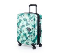HAUPTSTADTKOFFER Mitte - Bagaglio a Mano, 2.9 Kg Un Gioco da Ragazzi, TSA, Valigia Rigida, Trolley con 4 Ruote, Bagaglio a Mano 55 cm, 42 L, Valigia con Motivi, Dino Skater