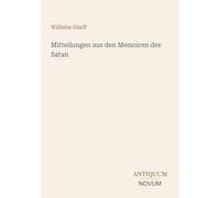 Mitteilungen aus den Memoiren des Satan