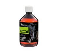 Mituso Mituso Olio di Cumino Nero 500Ml per Cani e Cavalli, Pressato a Freddo e Puro al 100%, 1 Confezione (1X 500Ml) per la Cura Naturale del Mantello - 500 ml