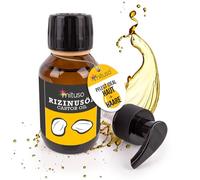 mituso Olio di ricino 100 ml - 100% puro olio spremuto a freddo, nativo Ph. Eur., siero per ciglia, olio per capelli, cura naturale dei capelli