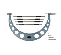 Mitutoyo 104-142A, Micrometro per esterni con incudini intercambiabili, 300-400 mm, 0,01 mm, Metrico