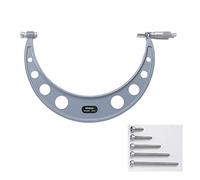 Mitutoyo 104-144A, Micrometro per esterni con incudini intercambiabili, 500-600 mm, 0,01 mm, Metrico
