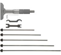Mitutoyo 129-111 - Micrometro intercambiabile profondità asta 0 mm-100 mm
