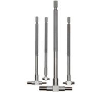 Mitutoyo 155 - 907, 5/16" a 2 - 1/20,3 cm 4 pezzi telescopica Gage set