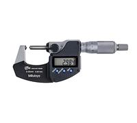 Mitutoyo 395-271-30, Micrometro Digimatic per tubi, 0-25 mm, 0,001 mm, IP65, Incudine/stelo sferici, Metrico, con uscita dati