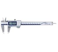 Mitutoyo 500-727-20, Calibro digitale ABS CoolantProof, 0-150 mm, 0,01 mm, IP67, Becchi di misura riportati in metallo duro, Piatta, Metrico, con uscita dati