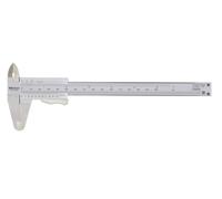 Mitutoyo 531-122, Calibro a corsoio, 0-150 mm/0-6", 0,05 mm, Blocco a leva, Piatta, Pollici/Metrici