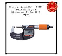 Mitutoyo QuantuMike MD-E25 293-140-40 Micrometro digitale 0-25 mm IP65 Giappone