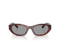 Miu Miu 0mu A03s Occhiali Da Sole Donna Avana Ovali Grigio 53mm