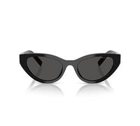 Miu Miu 0mu A04s Occhiali Da Sole Donna Nero Cat-eye Grigio 54mm