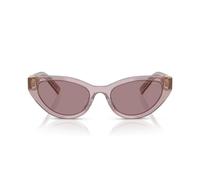 Miu Miu 0mu A04s Occhiali Da Sole Donna Trasparente Cat-eye Viola 54mm
