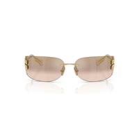 Miu Miu 0mu A51s Occhiali Da Sole Donna Oro Geometrico Oro 75mm
