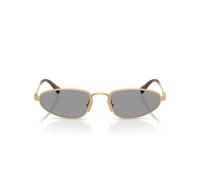Miu Miu 0mu A52s Occhiali Da Sole Donna Oro Ovali Grigio 52mm