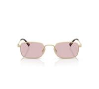 Miu Miu 0mu A53s Occhiali Da Sole Donna Oro Rettangolari Rosa 52mm