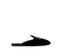 Miu Miu Black Calfskin Mules - EU36/US6