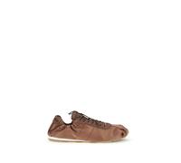 Miu Miu Brown Viscose Sneakers - EU41/US11