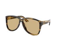 Miu Miu Donna Miu Miu MU A08S 25E1OR Occhiali da sole Acetato Verde Giallo Pilot Normale