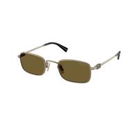 Miu Miu Donna Miu Miu MU A53S 26C09Z Occhiali da sole Metallo Oro Marrone Squadrata Normale