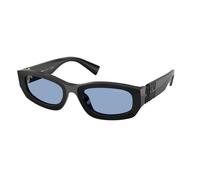 Miu Miu MUB04S 16K30U, Nero, Acetate, Donne occhiali da sole 53