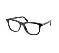 Miu Miu Donna MU 01WV 16K1O1 Montature da vista Acetato Nero Trasparente Pantos Normale