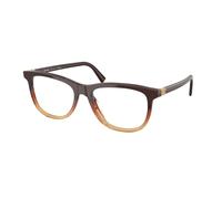Miu Miu Donna MU 01WV 24C1O1 Montature da vista Acetato Marrone Trasparente Pantos Normale