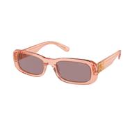 Miu Miu Donna MU 08ZS 13T06I Occhiali da sole Acetato Rosa Marrone Squadrata Normale