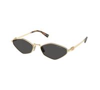 Miu Miu Donna MU 56ZS ZVN5S0 Occhiali da sole Metallo Oro Grigio Geometrica Normale