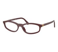 Miu Miu Donna Miu Miu MU 01ZV 26L1O1 Montature da vista Acetato Rosa Trasparente Rotonda Normale