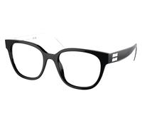 Miu Miu MU02VV 10G1O1 54 Occhiali 10G1O1 Nero Montatura Ottica