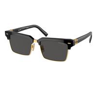 Miu Miu Donna Miu Miu MU 10ZS 1AB5S0 Occhiali da sole Acetato Nero Grigio Squadrata Normale
