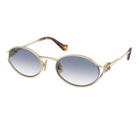 Miu Miu MU52YS ZVN80O, Oro, Metal, Donne occhiali da sole 54