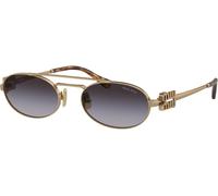 Miu Miu Occhiali da Sole MU54ZS 7OE5D1 Oro/Grigio Sfumato Donna 53/19/140