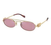 Miu Miu MU54ZS ZVN50D, Oro, Metal, Donne occhiali da sole 53