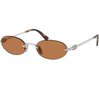 Miu Miu MUA54S 1BC90Q, Argento, Metal, Donne occhiali da sole 51