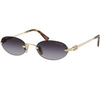 Miu Miu MUA54S ZVN5D1, Oro, Metal, Donne occhiali da sole 51