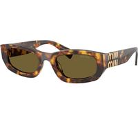 Miu Miu Occhiali da Sole MUB04S 14L09Z Marrone Miele/Marrone Scuro Donna 53/22/135