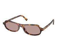 Miu Miu MUB10SU 14L20I, Avana, Acetate, Donne occhiali da sole 55
