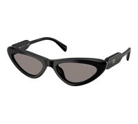 Miu Miu MUB11SU 16K80Q, Nero, Acetate, Donne occhiali da sole 55