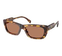 Miu Miu Donna Miu Miu MU B12S 14L20D Occhiali da sole Acetato Tartaruga Marrone Squadrata Normale