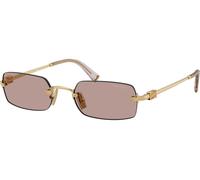 Miu Miu MUB50S 5AK20I, Oro, Metal, Donne occhiali da sole 52