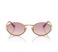 Miu Miu Occhiali da Sole MU52Y 5AK06S Oro/Marrone Sfumato Donna 54/21/125